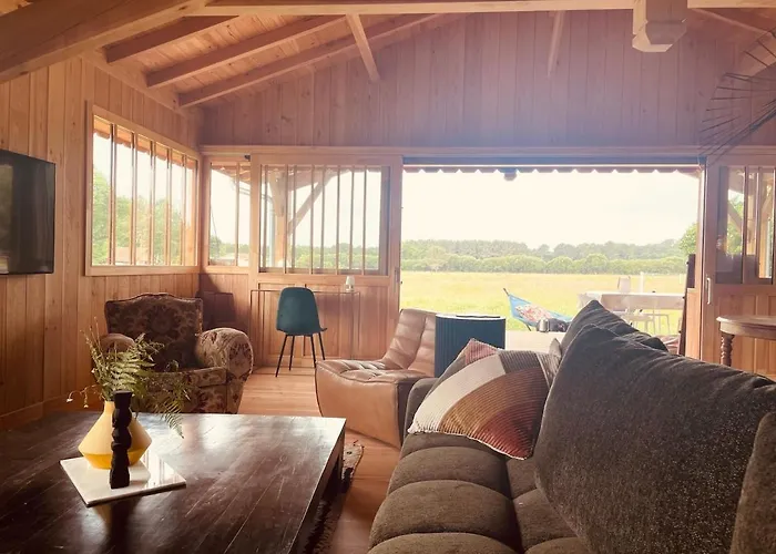 Maison Bois Lesbats * Mézos