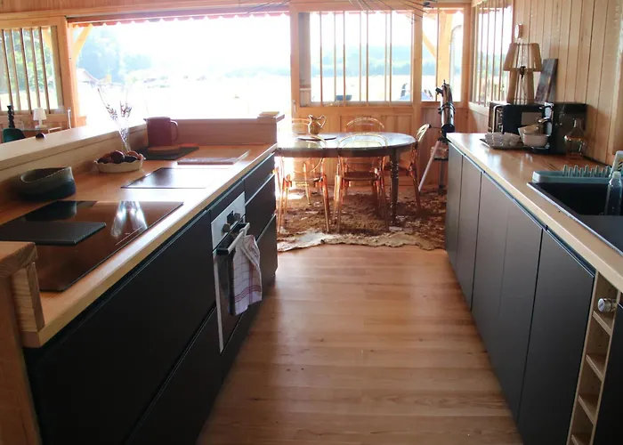 Maison Bois Lesbats Semesterbostad Mézos